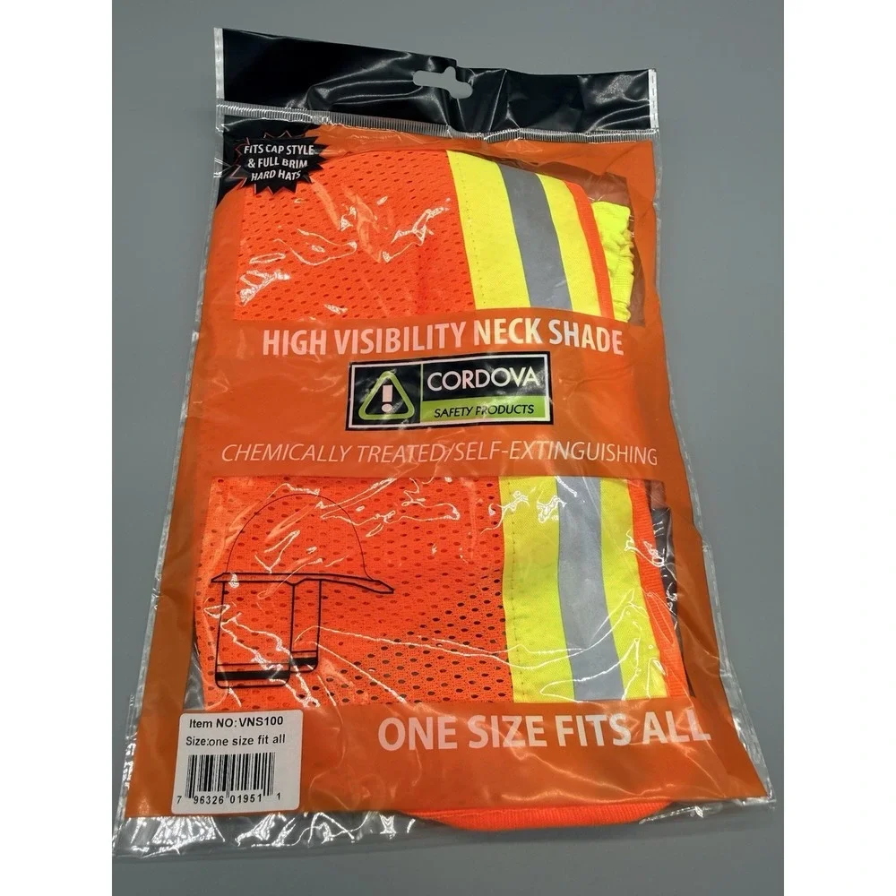 Cordova‎ Safety Products Orange High Visibility Neck Shade VNS100